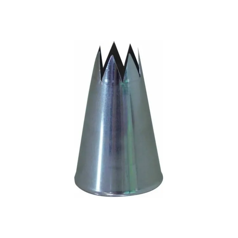 Douille cannelée A8 8 dents inox