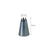 Douille cannelée D8 8 dents inox