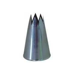 Douille cannelée F8 8 dents inox