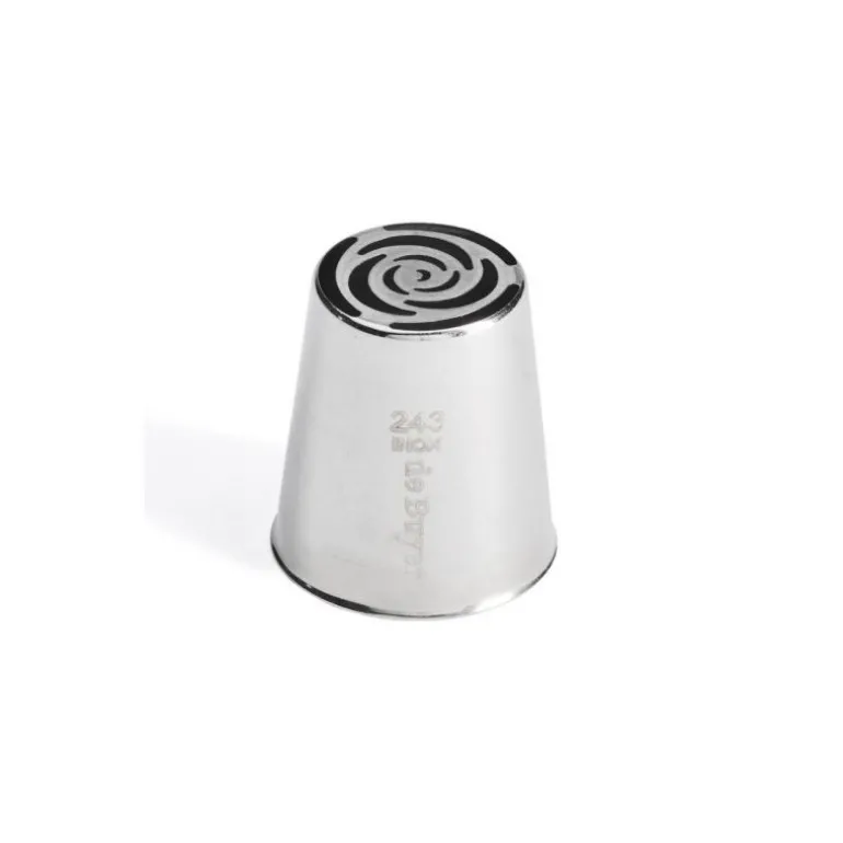 Douille russe à fleur 243 inox ø 2,6 cm