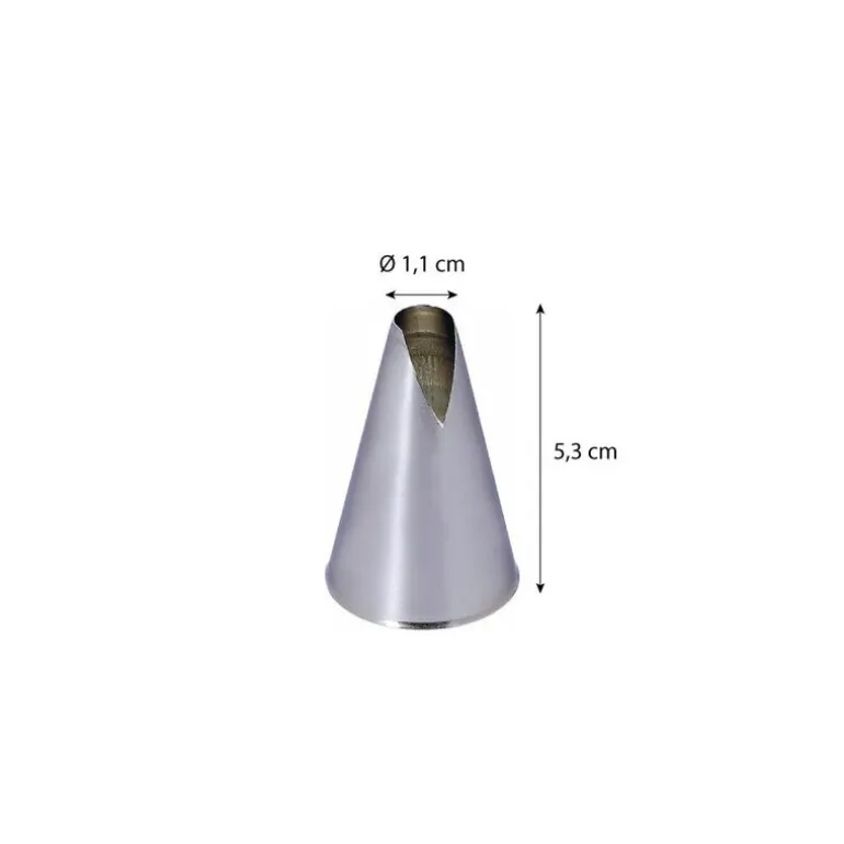Douille St-Honoré inox ø 1,1 cm