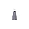 Douille unie inox ø 1,2 cm