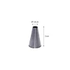 Douille unie inox ø 1,4 cm