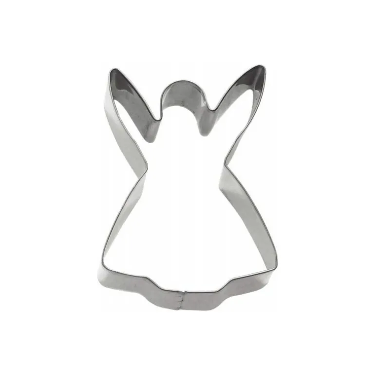Emporte pièce inox ange 6 cm
