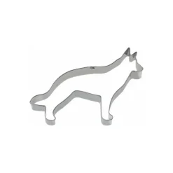 Emporte pièce inox chien 10 cm