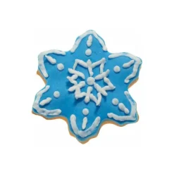 Emporte pièce inox cristal de neige 6 cm