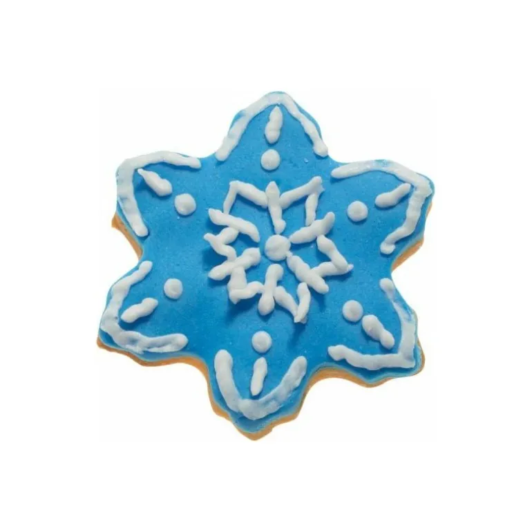 Emporte pièce inox cristal de neige 6 cm