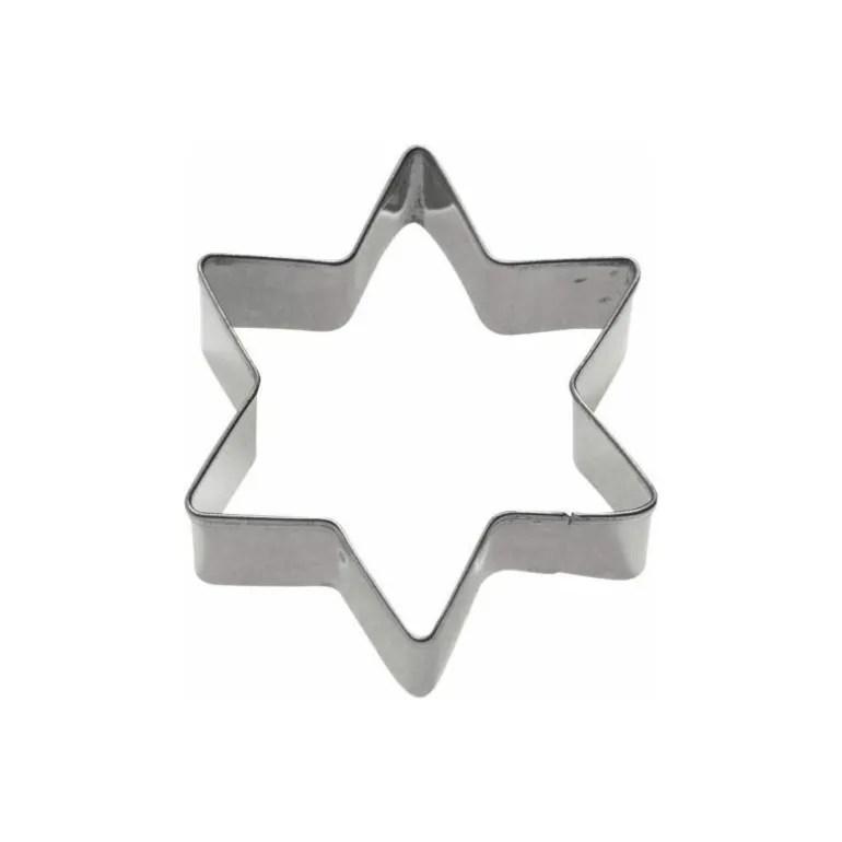 Emporte pièce inox étoile 6 cm
