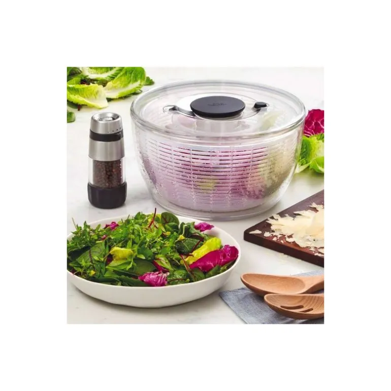 Essoreuse à salade Oxo transparente 26 cm