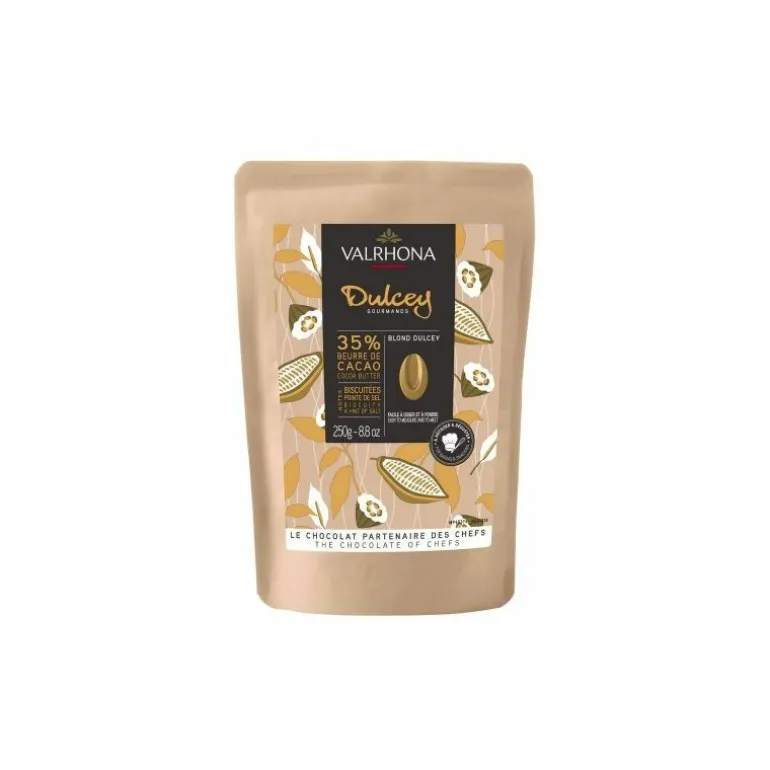 Fèves chocolat blond Dulcey 35% 250 g