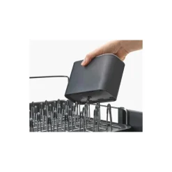 Égouttoir à vaisselle extensible inox gris