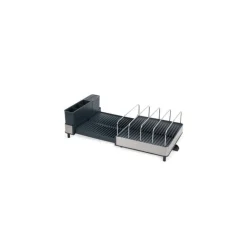 Égouttoir vaisselle extensible XXL inox gris