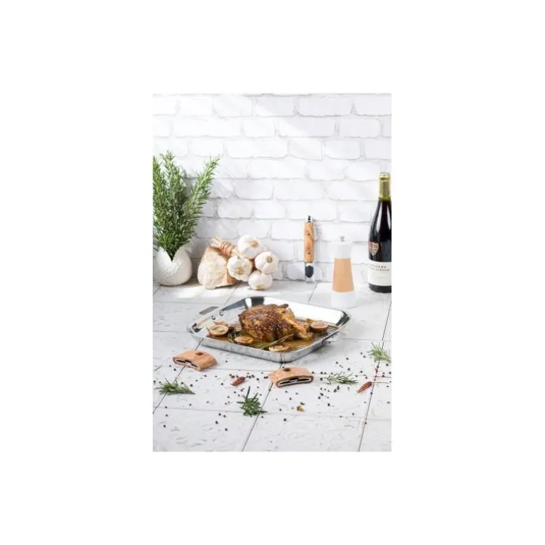 Gril amovible Casteline inox 30 x 30 cm