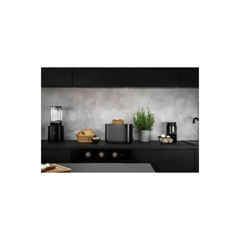 Grille pain toaster 2 tranches noir