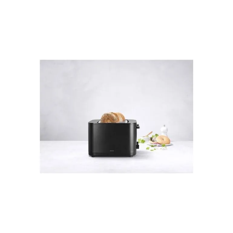 Grille pain toaster 2 tranches noir
