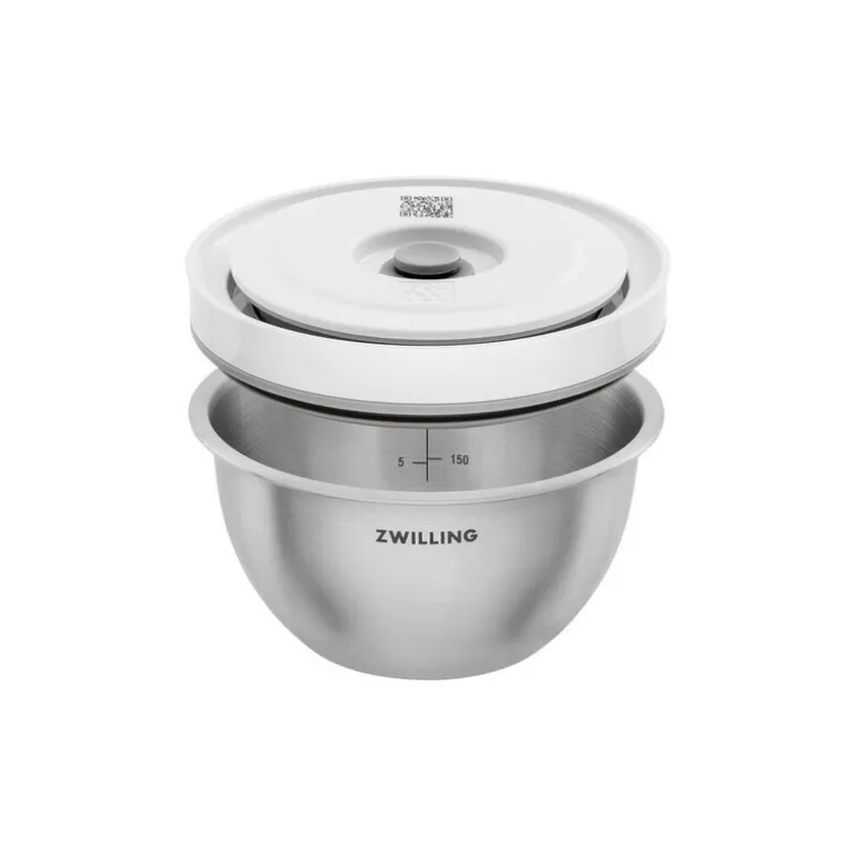 Lot de bols en inox Fresh & Save avec couvercle 12 - 18 - 24 cm