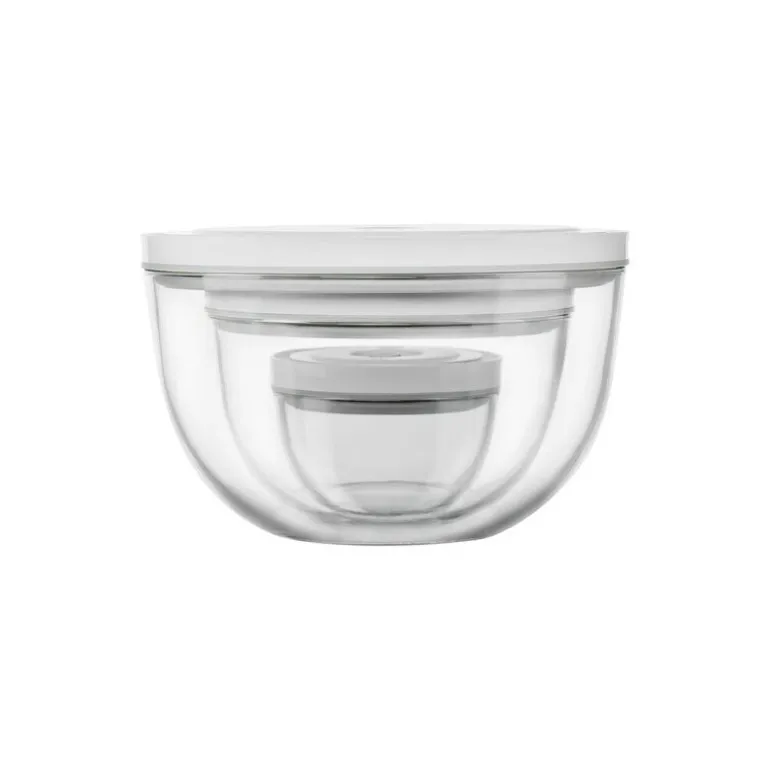 Lot de bols en verre Fresh & Save avec couvercle 12 - 18 - 24 cm