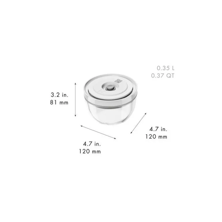 Lot de bols en verre Fresh & Save avec couvercle 12 - 18 - 24 cm