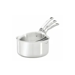 Lot de 3 casseroles inox Affinity