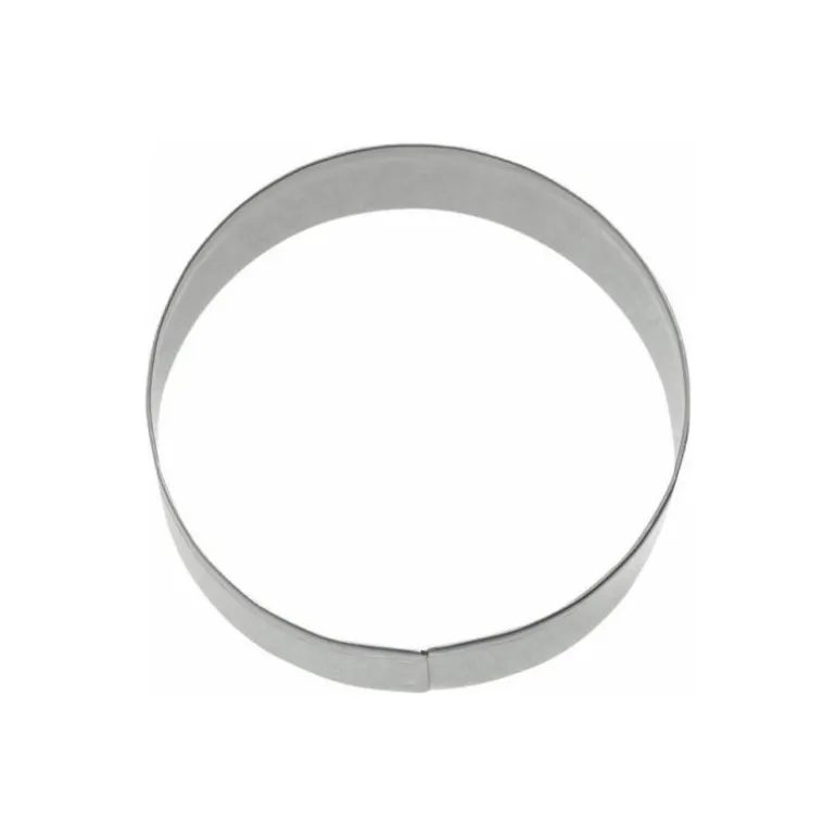 Lot de 3 emporte-pièces inox rond de 4, 5 et 6 cm