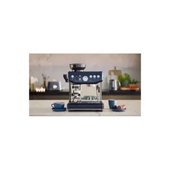 Machine à expresso The Barista Express Impress bleu prune