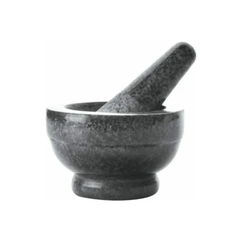 Mortier et pilon granit 12 cm
