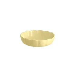 Moule céramique Madeleine jaune vanille Ø 27 cm