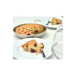 Moule à gâteau inox nid d'abeille Ø 28 x 4 cm