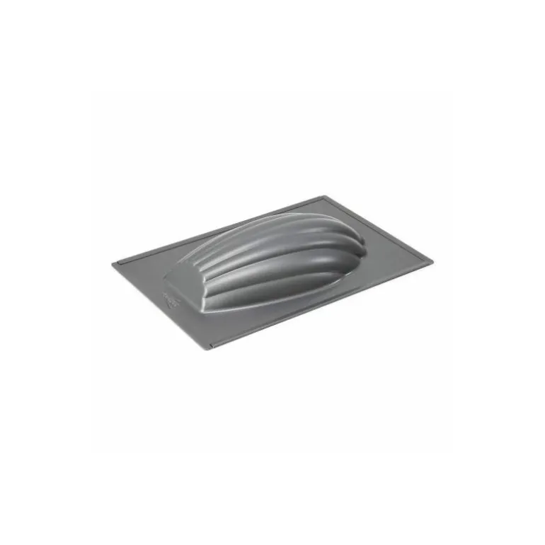 Moule à madeleine XXL acier revêtu 20 cm