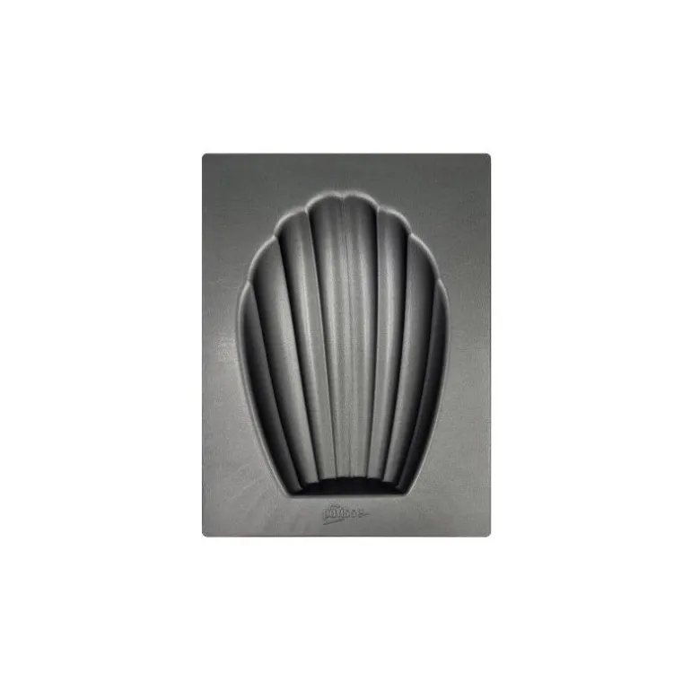 Moule à madeleine XXL acier revêtu 20 cm