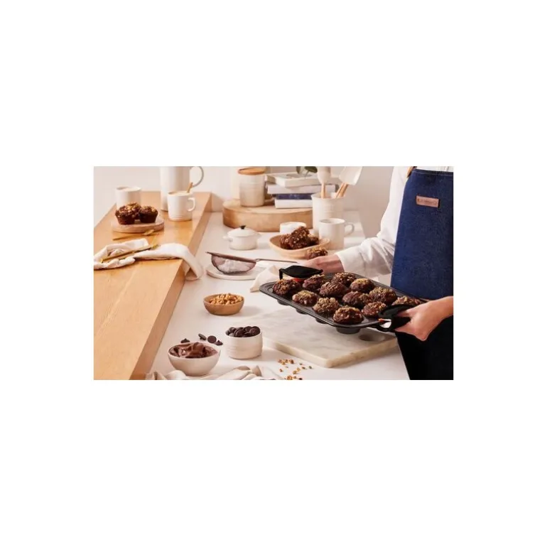 Moule 12 muffins Pâtiliss Le Creuset
