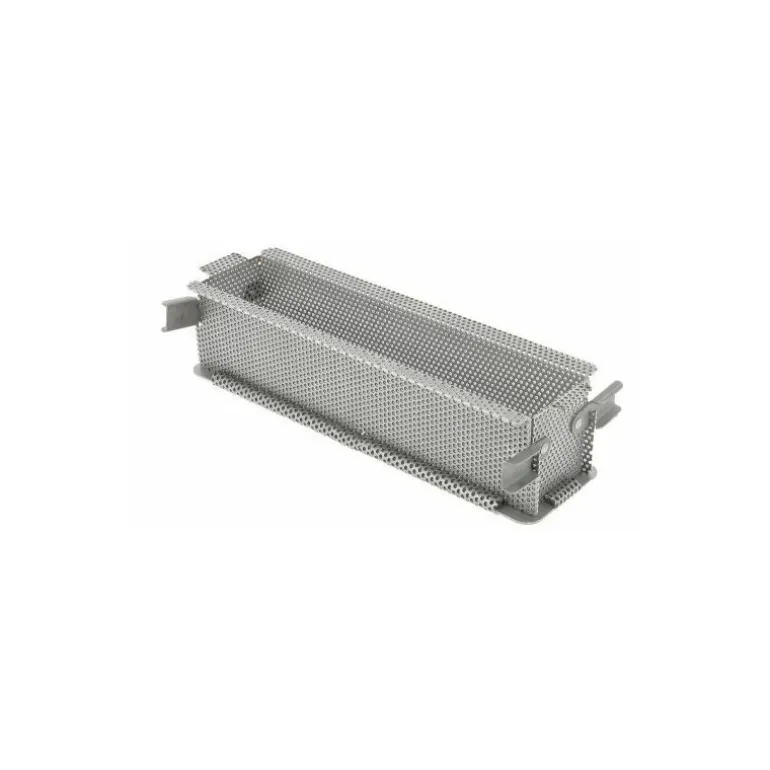 Moule rectangulaire pliant inox 24 x 5 x 6 cm