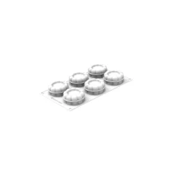 Moule silicone charlotte 6 empreintes