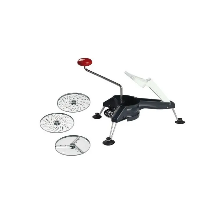 Moulin à julienne inox avec 3 disques