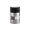 Moulin à poivre et sel Twin noir inox 11 cm