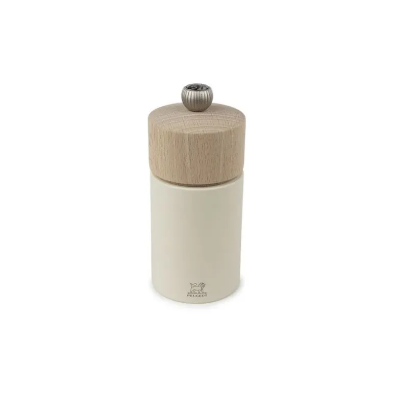 Moulin à sel Boréal blanc plume Zirlion 12 cm