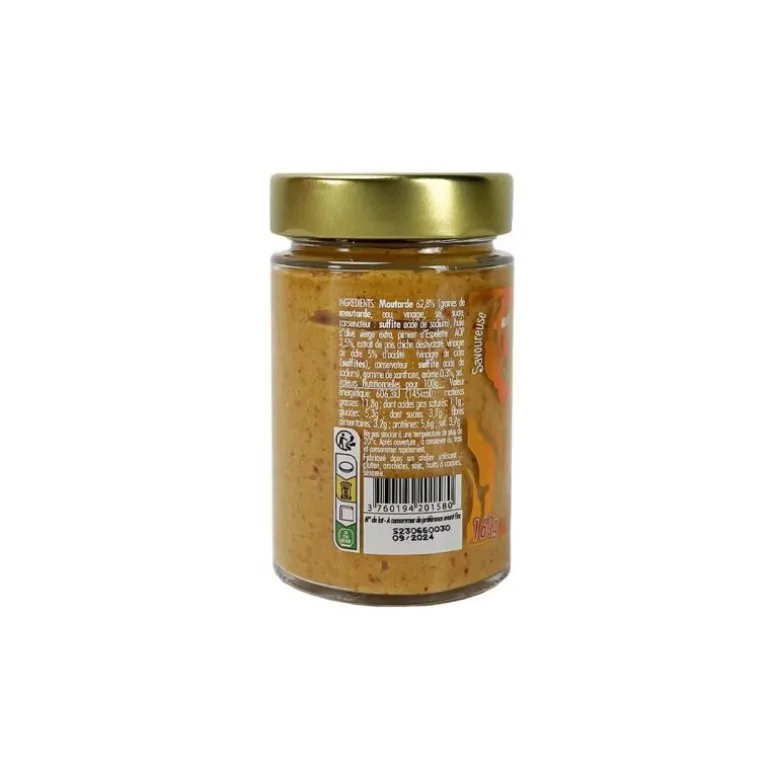 Mousse de moutarde au piment d'Espelette 160 g