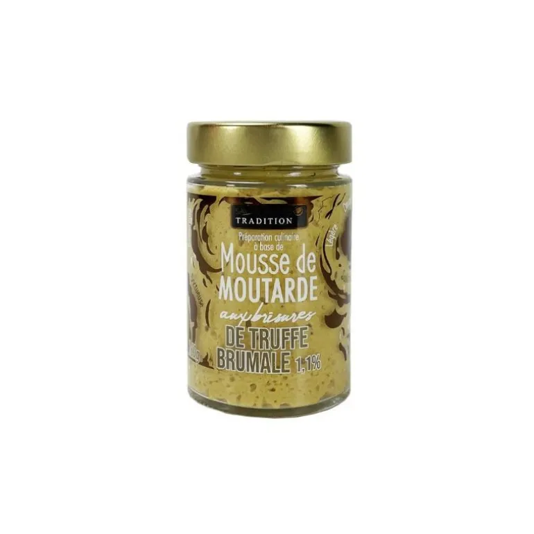 Mousse de moutarde brisures de truffe brumale 160 g