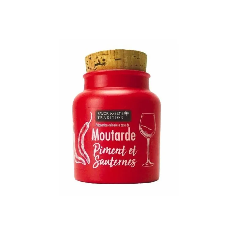 Moutarde au piment d'Espelette et Sauternes