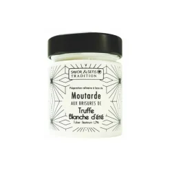 Moutarde aux brisures de truffe blanche Tuber aestivum