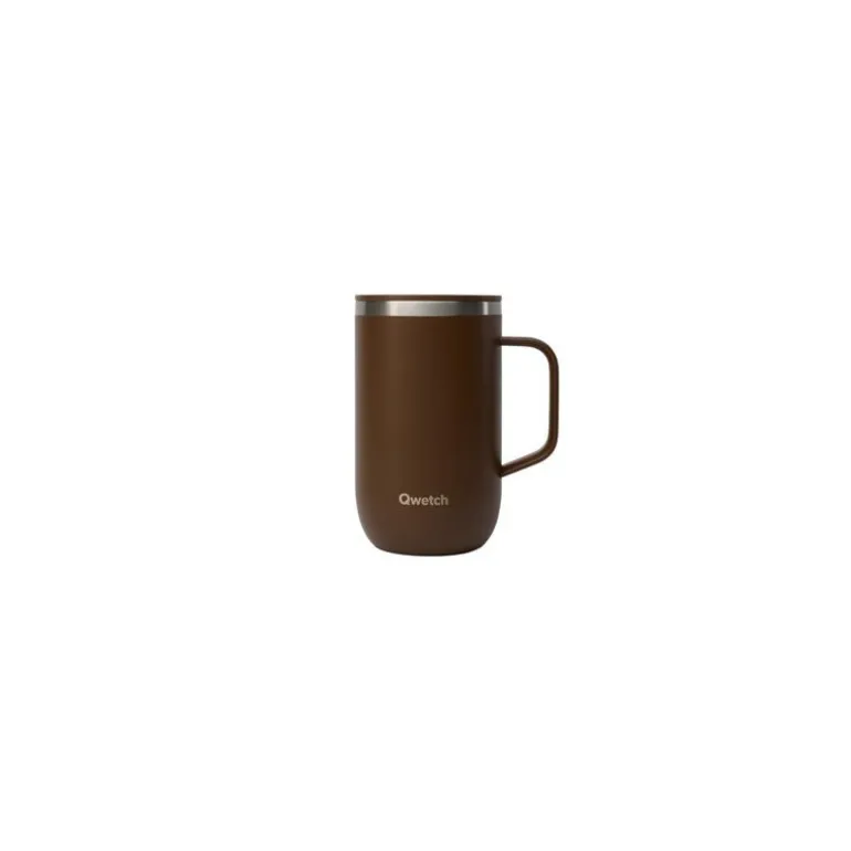 Mug tisanière isotherme avec filtre Matt chocolat 47 cl