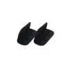 Paire de maniques coton noir graphite