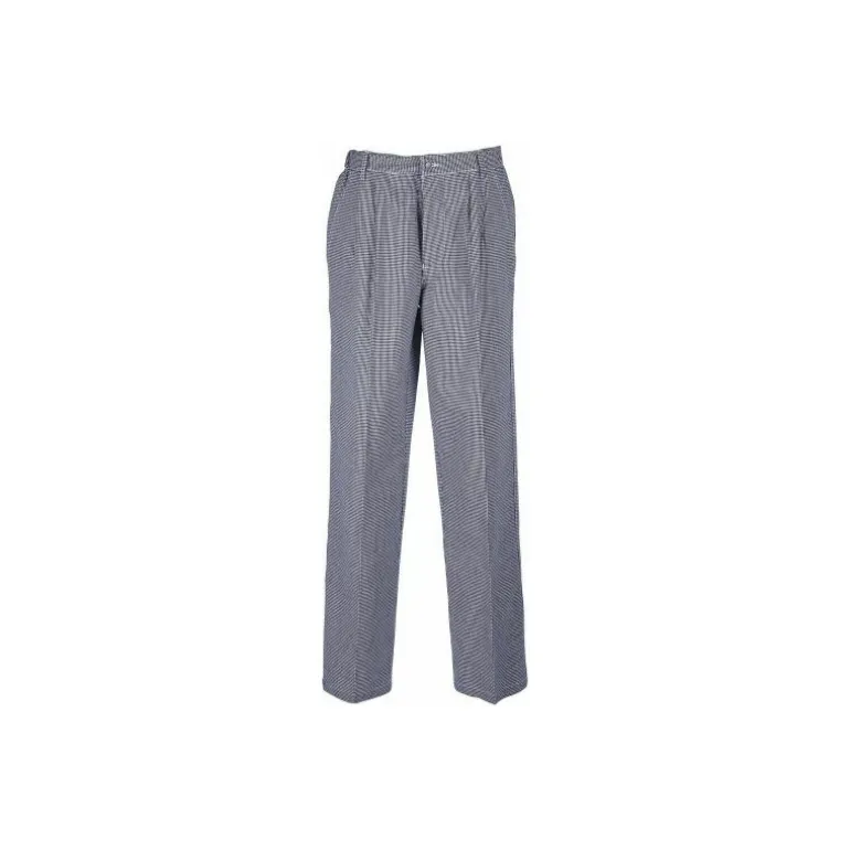 Pantalon coton pied de poule T 36