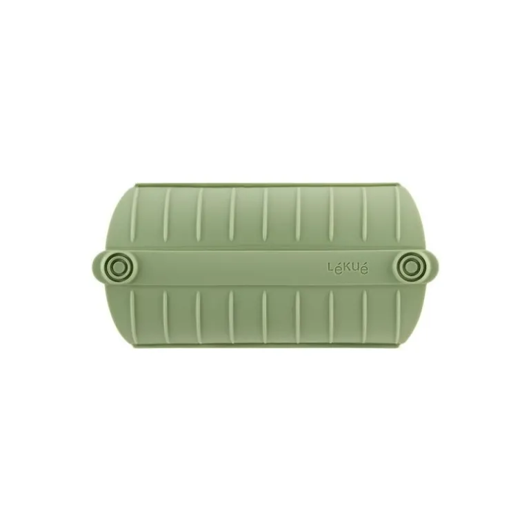 Papillote cuisson vapeur silicone vert 2 personnes