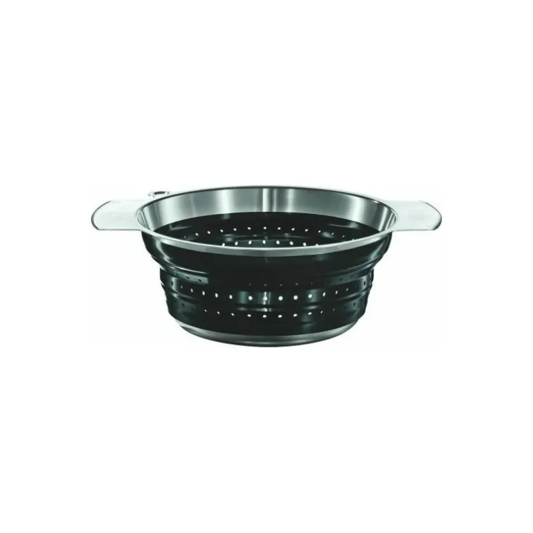 Passoire pliable noire ø 24 cm