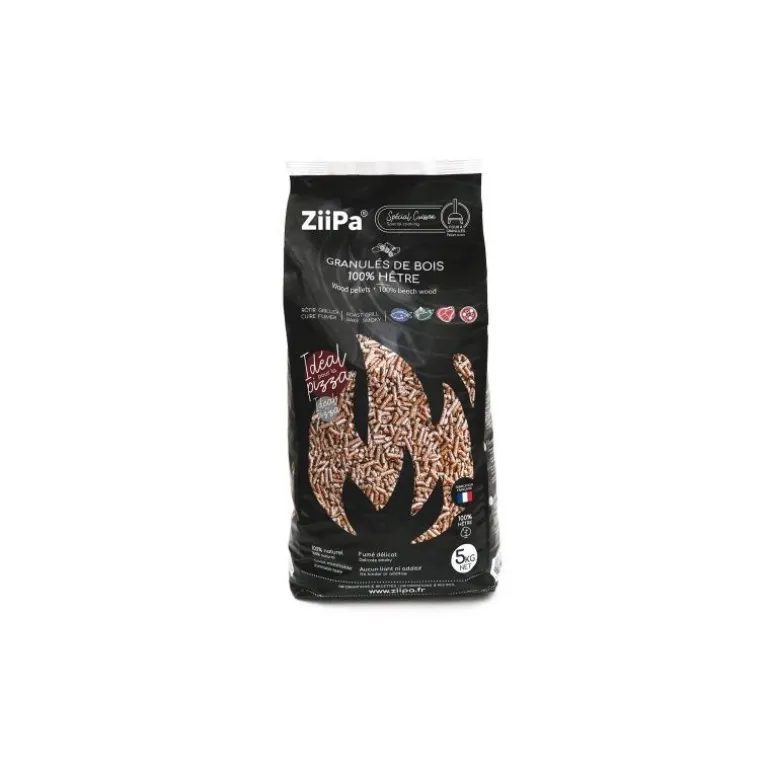 Pellets de bois de hêtre pour four à pizza Piana - 5 kg