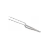 Pince grand coude de présentation inox 20cm
