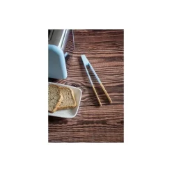 Pince à toast aimantée Cosy bleu cadet 24 cm