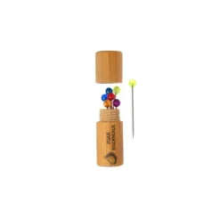 6 piques bigorneaux couleur avec fourreau bois