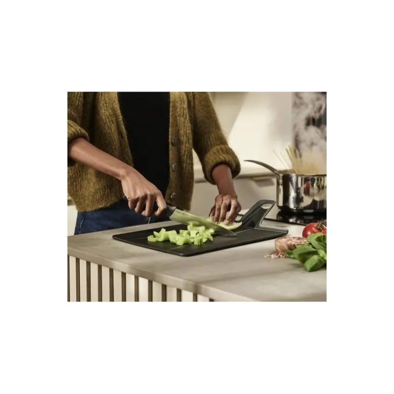 Planche à découper pliable Chop2Pot Plus noire